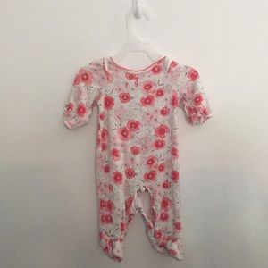 Long sleeved snap onesie